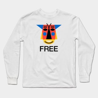 Free / Mask Long Sleeve T-Shirt